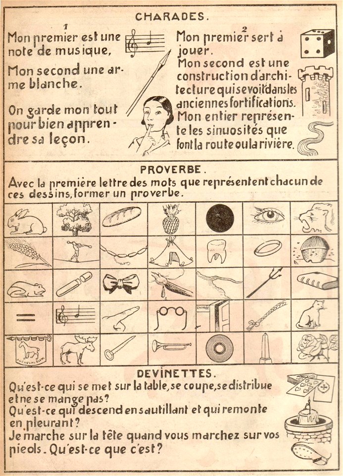 petits jeux