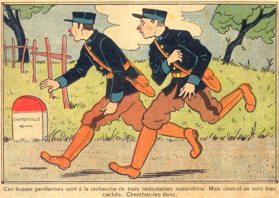 devinette gendarme