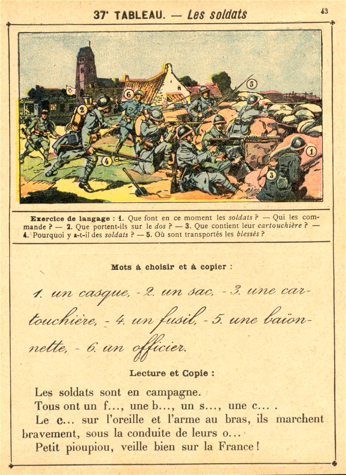 vocab37 soldats