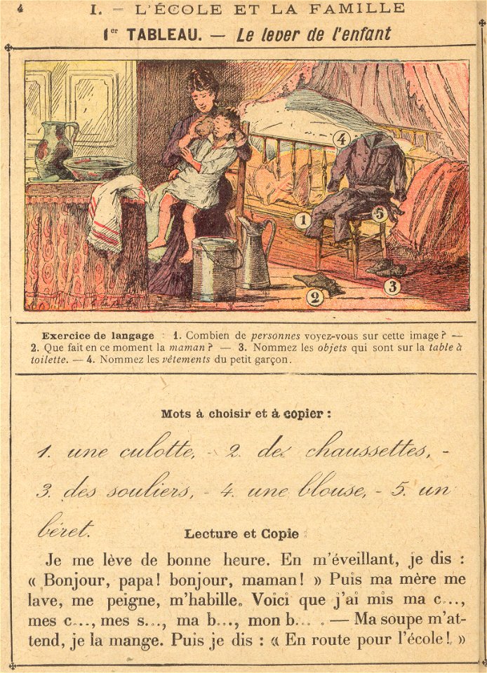 vocab 1 le lever