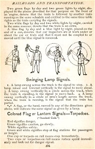 Swinging Lamp Signals
