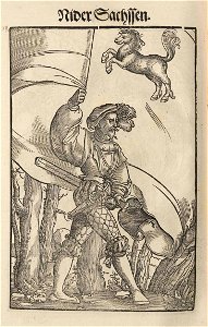 Wapen 1545 Nider Sachssen (Niedersachsen)
