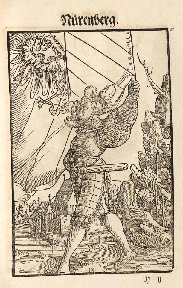 Wapen 1545 Nürenberg (Stadt Nürnberg)