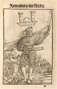 Wapen 1545 Rottenburg am Necker (Rottenburg am Neckar)