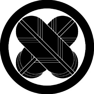 Maru ni chigai Takanoha（No background and Black color drawing）_1600-1599