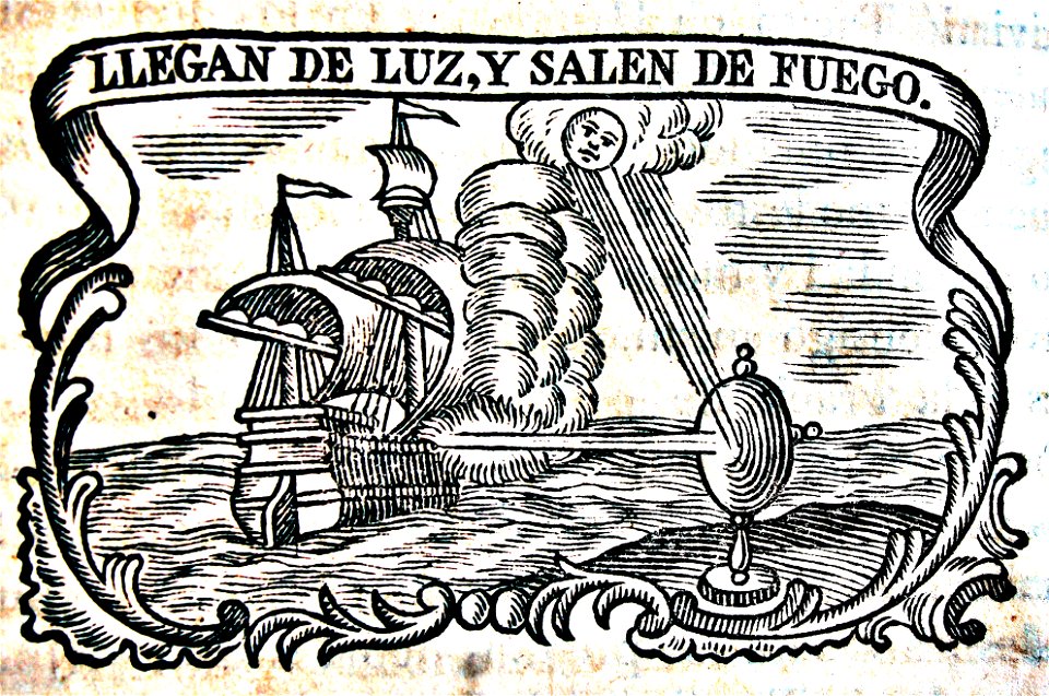 "Llegan de luz, y salen de fuego".