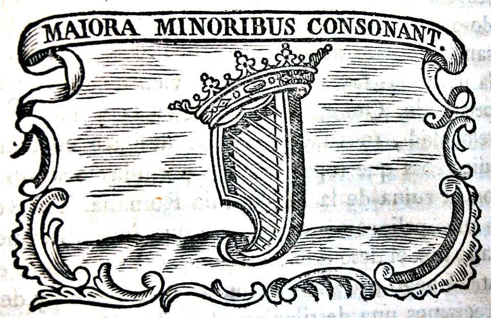 "Majora minoribus consonant"