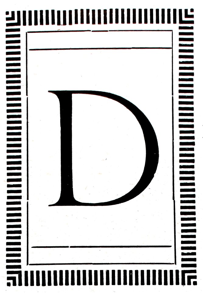 "Letra D"