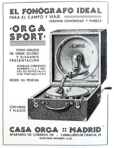"El fonógrafo ideal..."