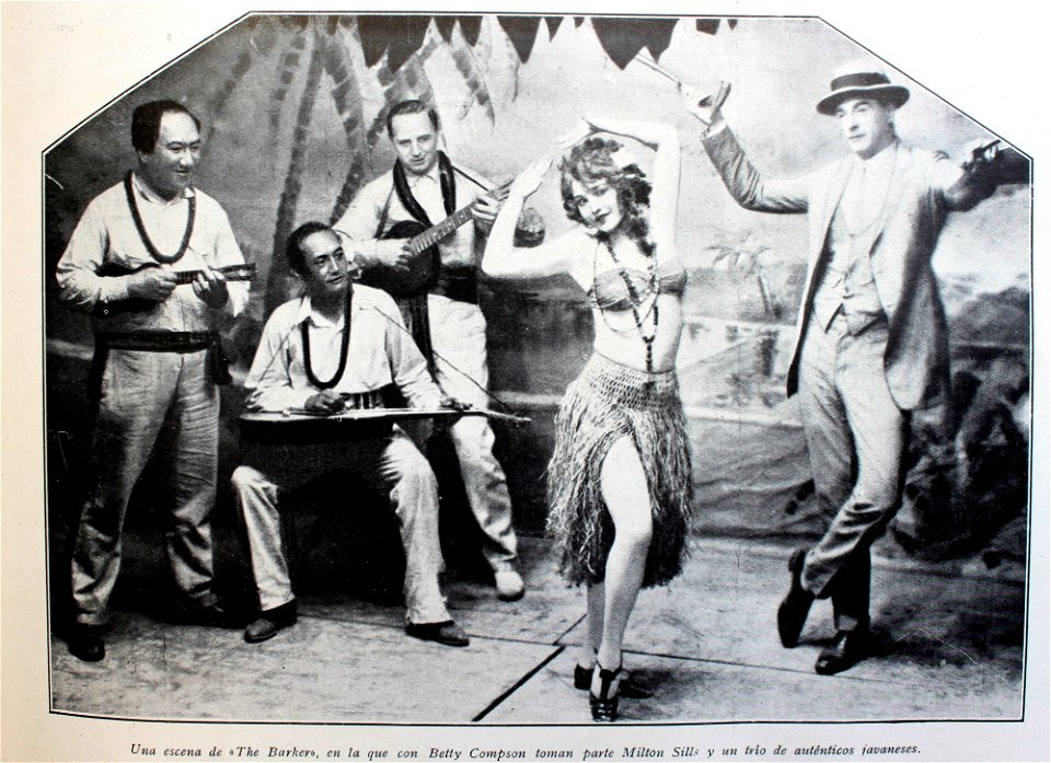 "Una escena de "The Barker"