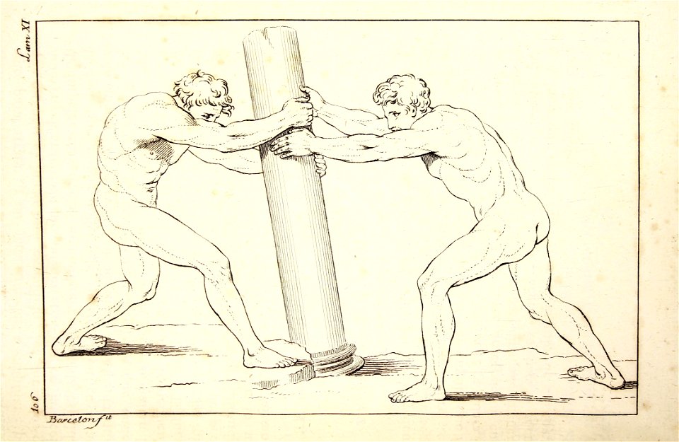 "Tratado de la pintura (El cuerpo humano)". Free illustration for personal and commercial use.