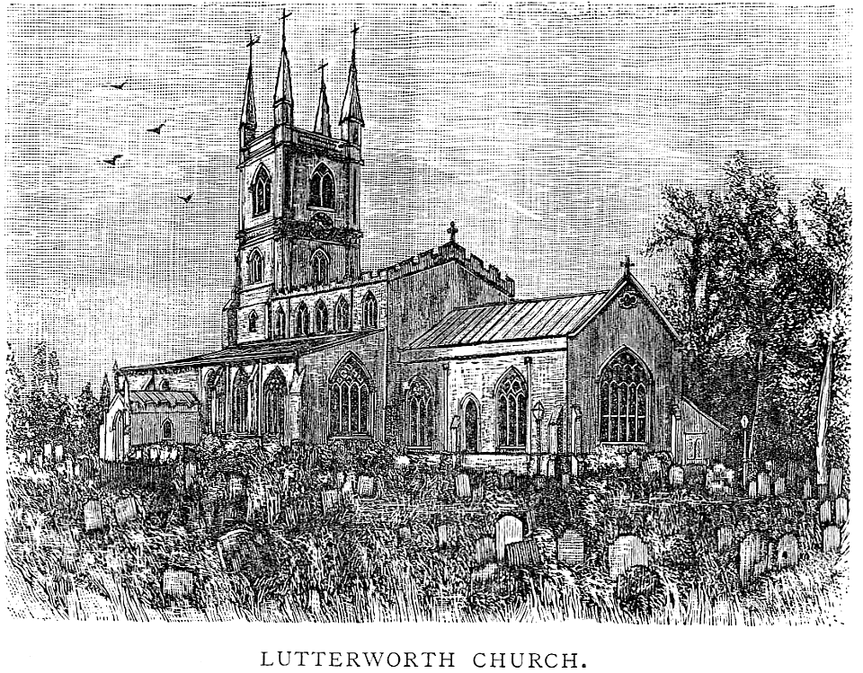 120 - Lutterworth Church - Free Stock Illustrations | Creazilla