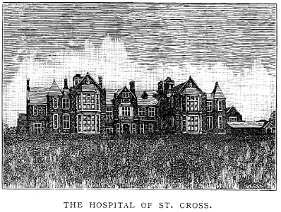 040 - The Hospital of St. Cross. Free illustration for personal and commercial use.