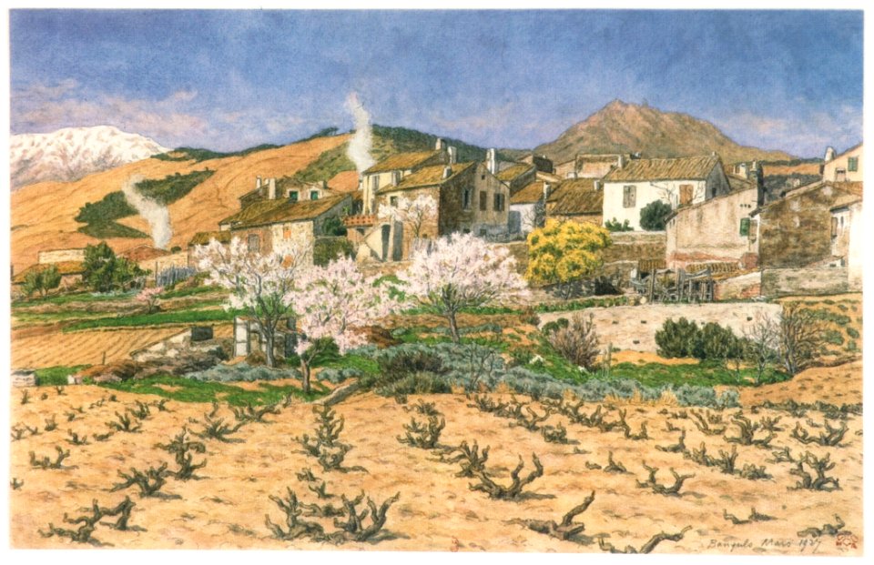 Henri Rivière – Banyula mars 1927 [from Maître français de l ukiyo-e Henri Rivière]