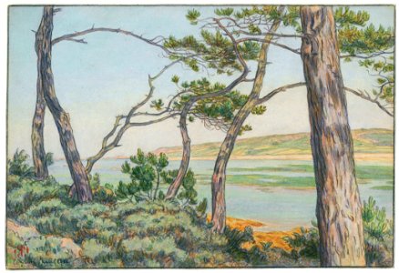 Henri Rivière – Loguivy, juillet 1901 [from Maître français de l ukiyo-e Henri Rivière]
