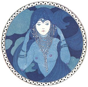 George Barbier – La Lune aux Yeux [from BARBIER COLLECTION II LES CHANSONS DE BILITIS]