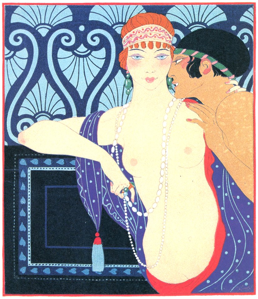 George Barbier – Les Trois Beautés de Mnasidika [from BARBIER COLLECTION II LES CHANSONS DE BILITIS]