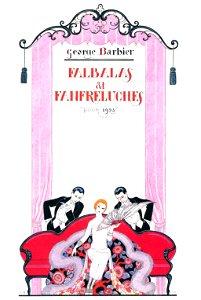 George Barbier – Falbalas et fanfreluches pour 1925 [from BARBIER COLLECTION I FASHION CALENDAR 1922-1926]. Free illustration for personal and commercial use.