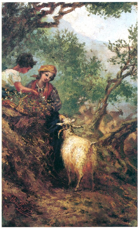 Kiyohara Tama – A Goat and Girls [from Tama Eleonora Ragusa]