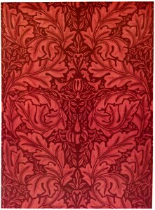 William Morris – Acanthus design (for printed velveteen) [from William Morris Full-Color Patterns and Designs]. Free illustration for personal and commercial use.