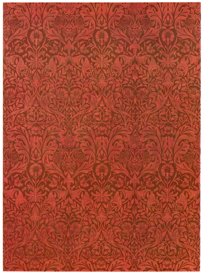 William Morris – St. James design (for silk) [from William Morris Full-Color Patterns and Designs]