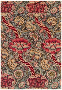 William Morris – Wandle design (for chintz) [from William Morris Full-Color Patterns and Designs]