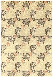 William Morris – Apple design (for wallpaper) [from William Morris Full-Color Patterns and Designs]