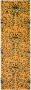 William Morris – Rose pattern (for hand-painted tiles) [from William Morris Full-Color Patterns and Designs]