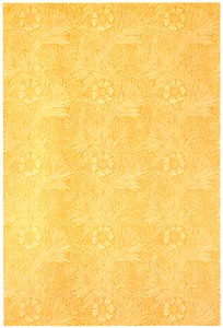 William Morris – Marigold design (for wallpaper) [from William Morris Full-Color Patterns and Designs]