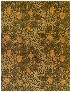 William Morris – Vine design (for wallpaper) [from William Morris Full-Color Patterns and Designs]