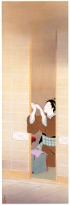Uemura Shōen – Evening [from Uemura Shōen Exhibition on the 50th Anniversary of Her Death]