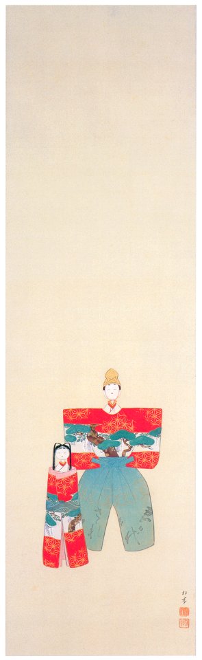 Uemura Shōen – Hina Dolls [from Uemura Shōen Exhibition on the 50th Anniversary of Her Death]