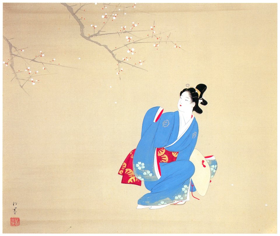 Uemura Shōen – Spring Journey [from Uemura Shōen Exhibition on the 50th Anniversary of Her Death]