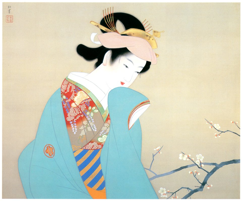 Uemura Shōen – Fragrance of Spring [from Uemura Shōen Exhibition on the 50th Anniversary of Her Death]