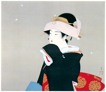 Uemura Shōen – Spring [from Uemura Shōen Exhibition on the 50th Anniversary of Her Death]