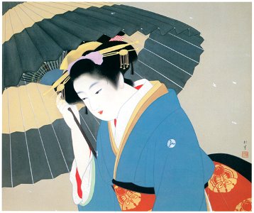 Uemura Shōen – Snow [from Uemura Shōen Exhibition on the 50th Anniversary of Her Death]