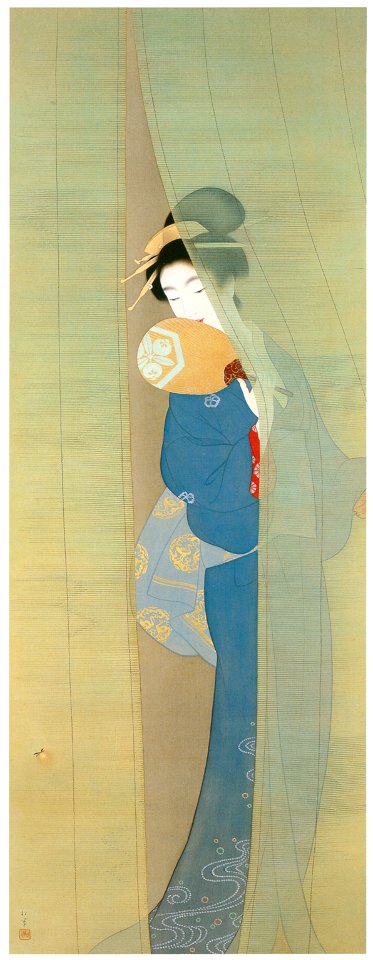 Uemura Shōen – The Firefly [from Uemura Shōen Exhibition on the 50th Anniversary of Her Death]