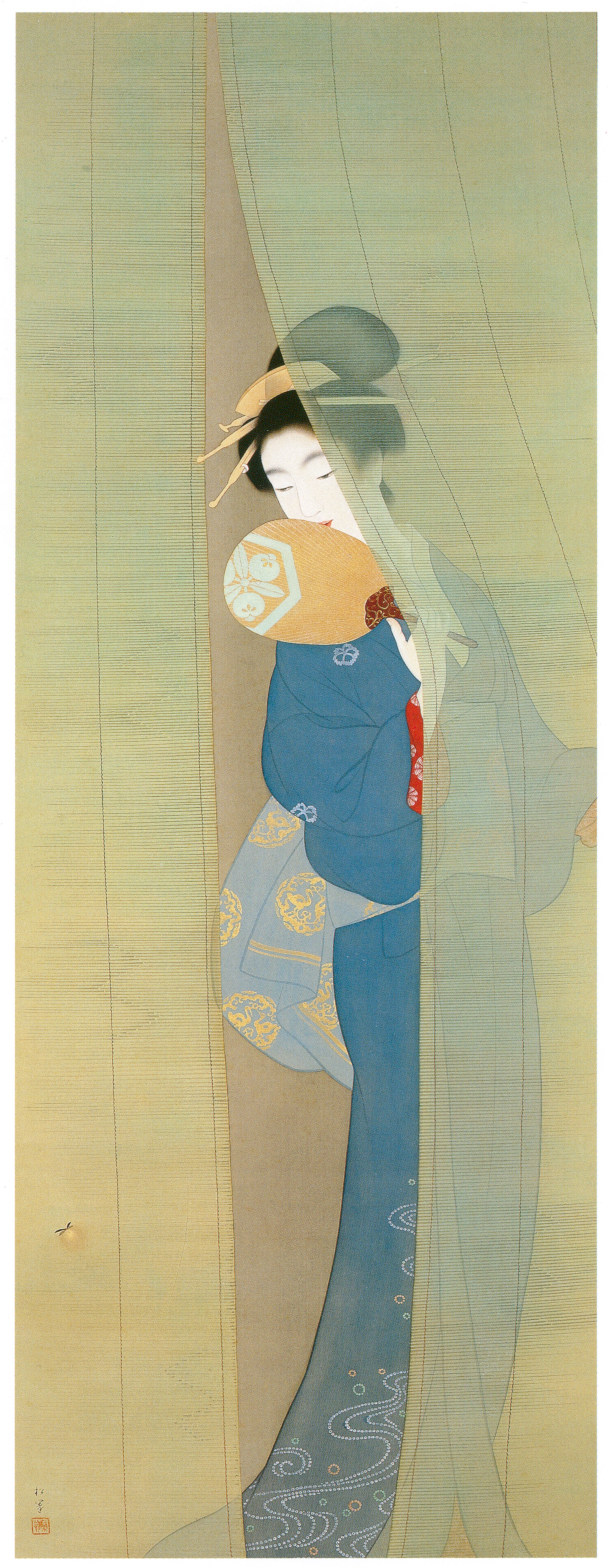 Uemura Shōen – The Firefly [from Uemura Shōen Exhibition on the 50th Anniversary of Her Death]