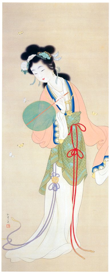 Uemura Shōen – Fairy Lady, Chu Lian Xiang [from Uemura Shōen Exhibition on the 50th Anniversary of Her Death]