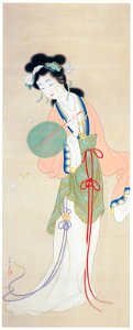 Uemura Shōen – Fairy Lady, Chu Lian Xiang [from Uemura Shōen Exhibition on the 50th Anniversary of Her Death]. Free illustration for personal and commercial use.