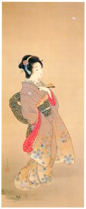 Uemura Shōen – Spring Field [from Uemura Shōen Exhibition on the 50th Anniversary of Her Death]