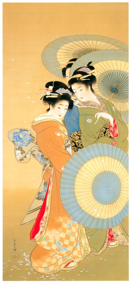 Uemura Shōen – Flower [from Uemura Shōen Exhibition on the 50th Anniversary of Her Death]