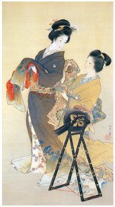 Uemura Shōen – Dress [from Uemura Shōen Exhibition on the 50th Anniversary of Her Death]