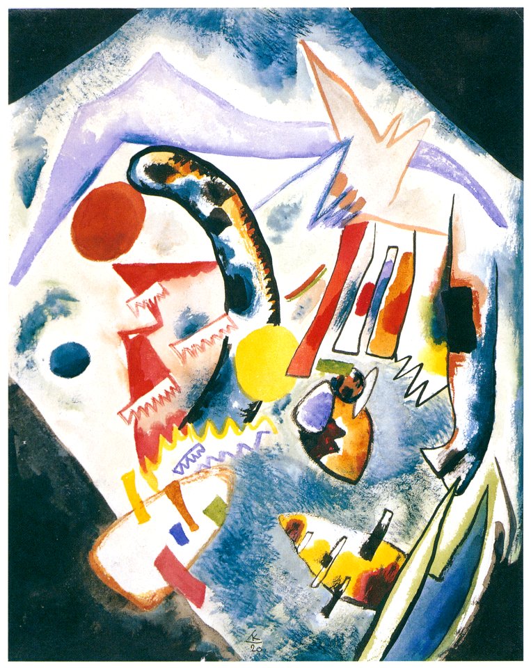 Wassily Kandinsky – Composition A [from KANDINSKY]