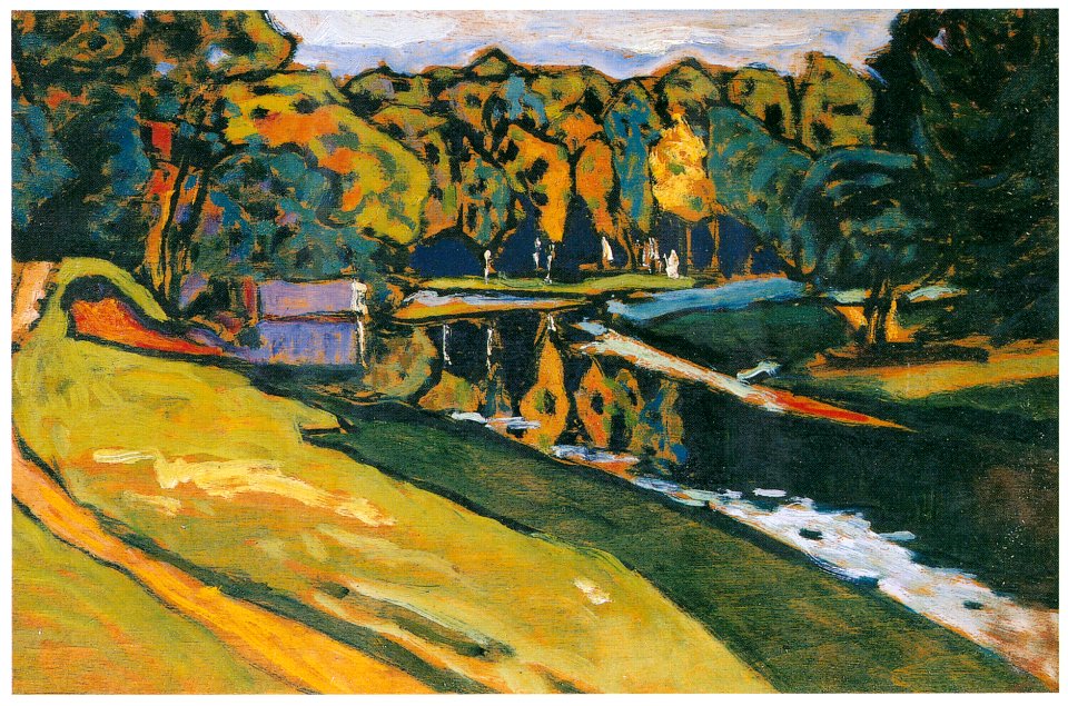Wassily Kandinsky – Autmn – Study [from KANDINSKY]
