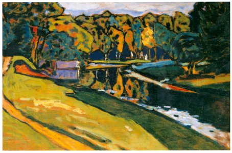 Wassily Kandinsky – Autmn – Study [from KANDINSKY]