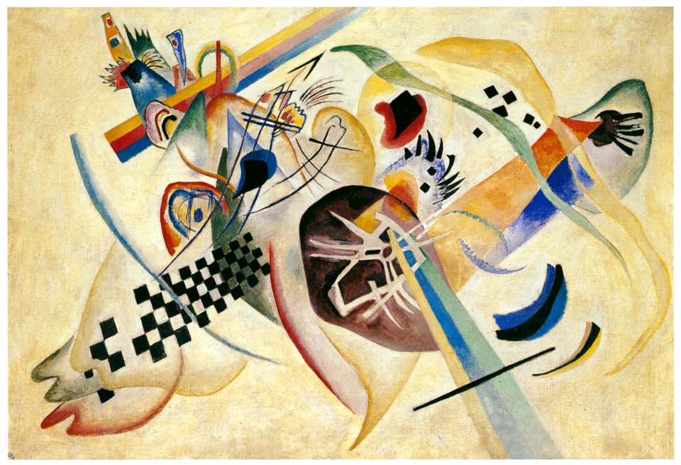 Wassily Kandinsky – On White I [from KANDINSKY]