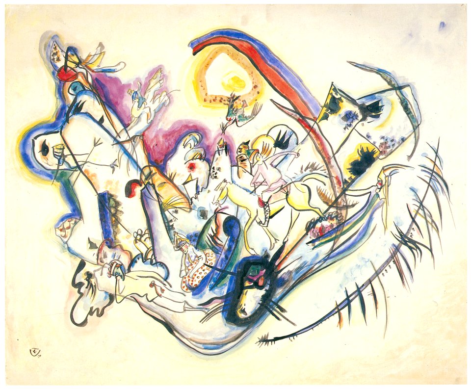 Wassily Kandinsky – Firebird [from KANDINSKY]