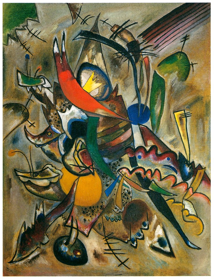 Wassily Kandinsky – Painting with Points [from KANDINSKY]