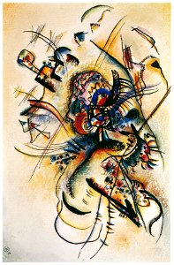 Wassily Kandinsky – Composition J (To a Voice) [from KANDINSKY]. Free illustration for personal and commercial use.
